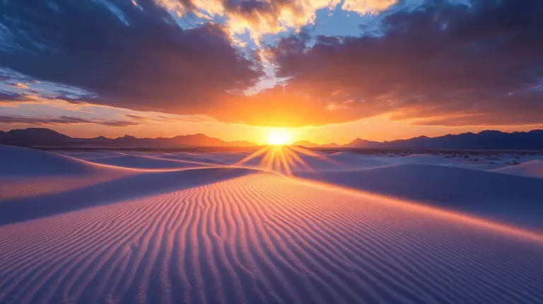 White Sands National Park Sunrise