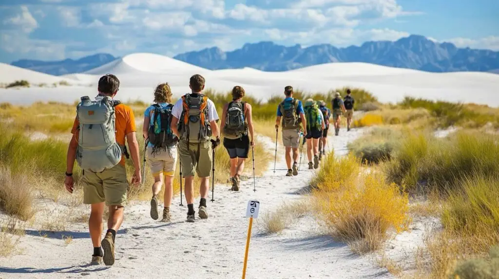 White Sands Hiking Trails 