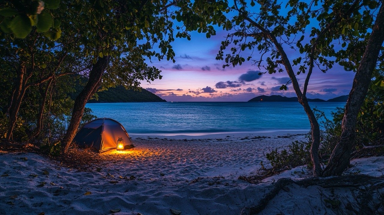 Camping in Virgin Islands National Park