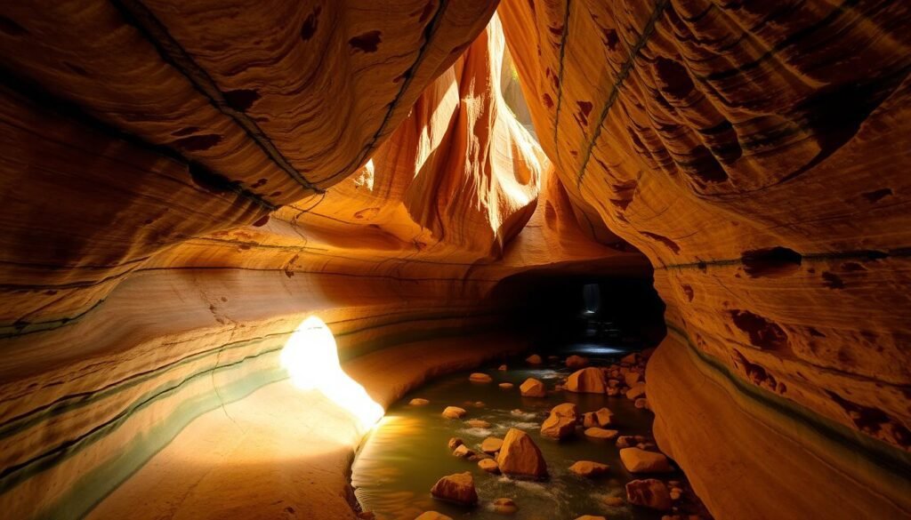 zion national park caves