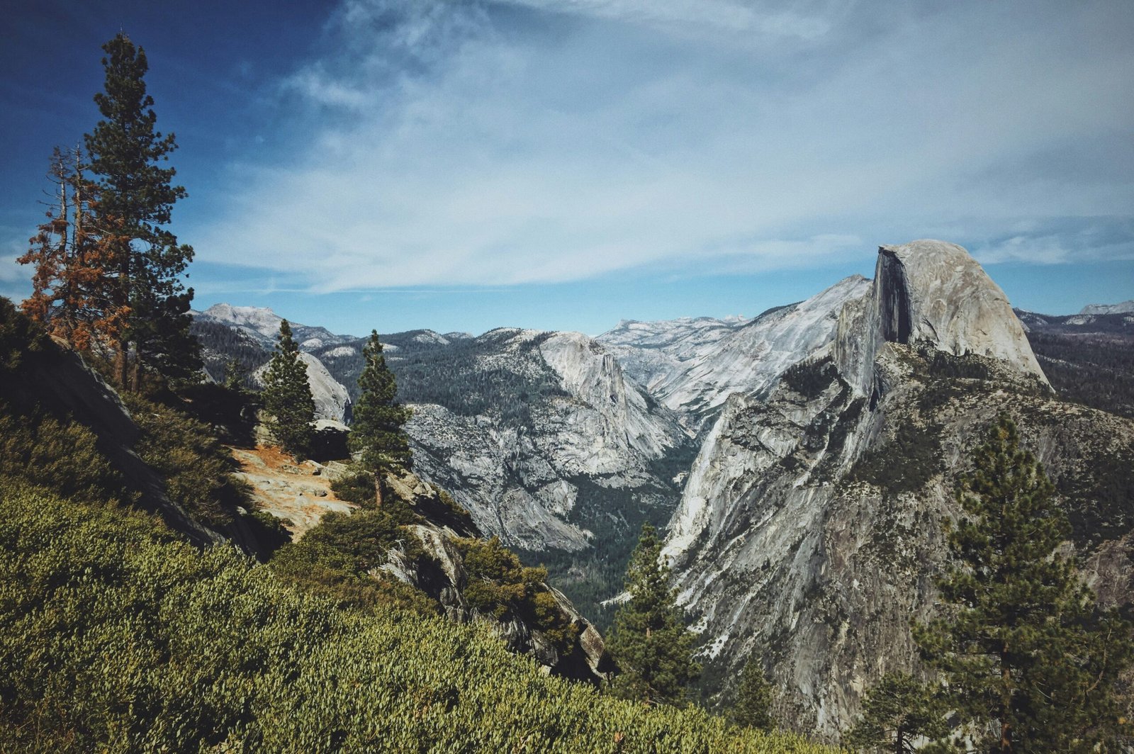 yosemite hiking trails